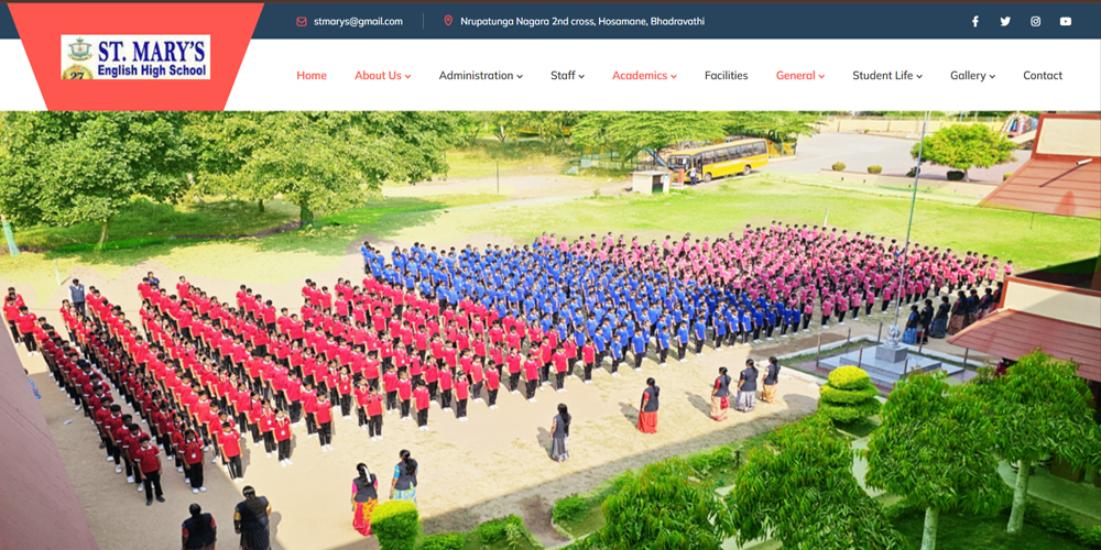 St. Marys School Bhadrawathi