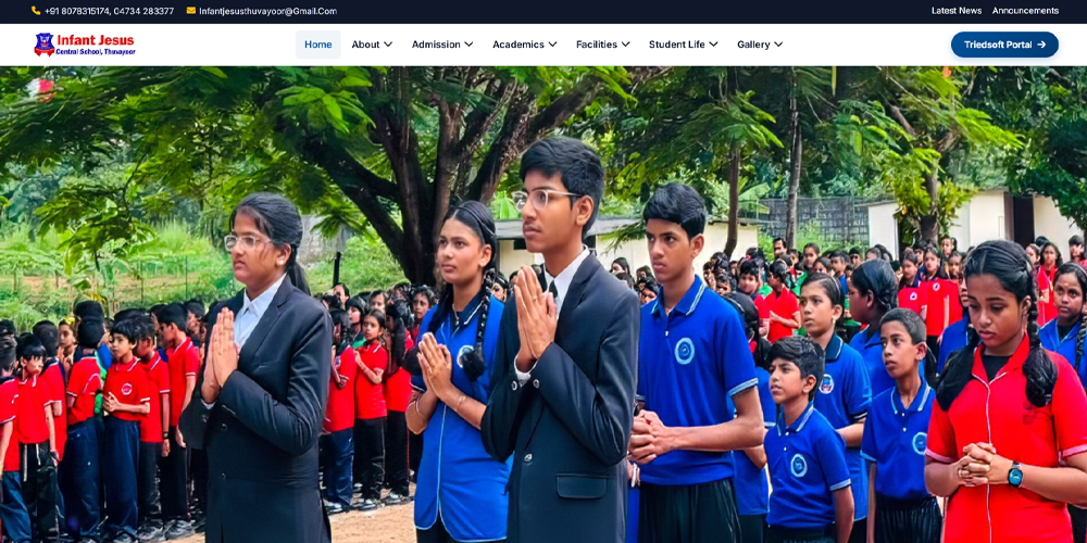 Infant Jesus School Thuvayur, Pathanamthitta