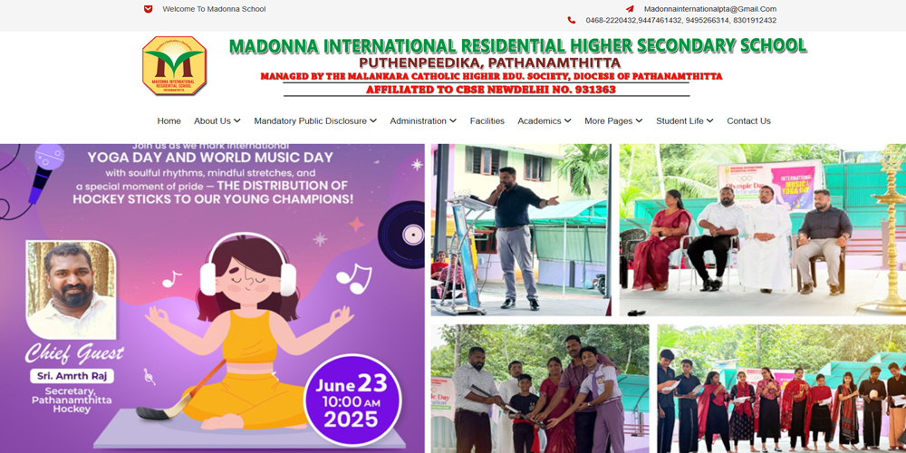 Madonna School Pathanamthitta