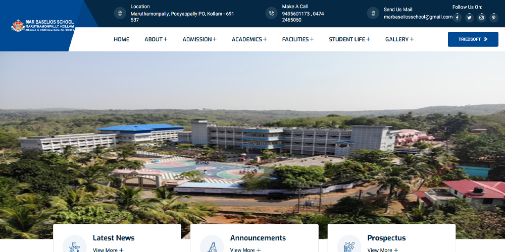 Mar Baselios School Maruthamonpally, Kollam